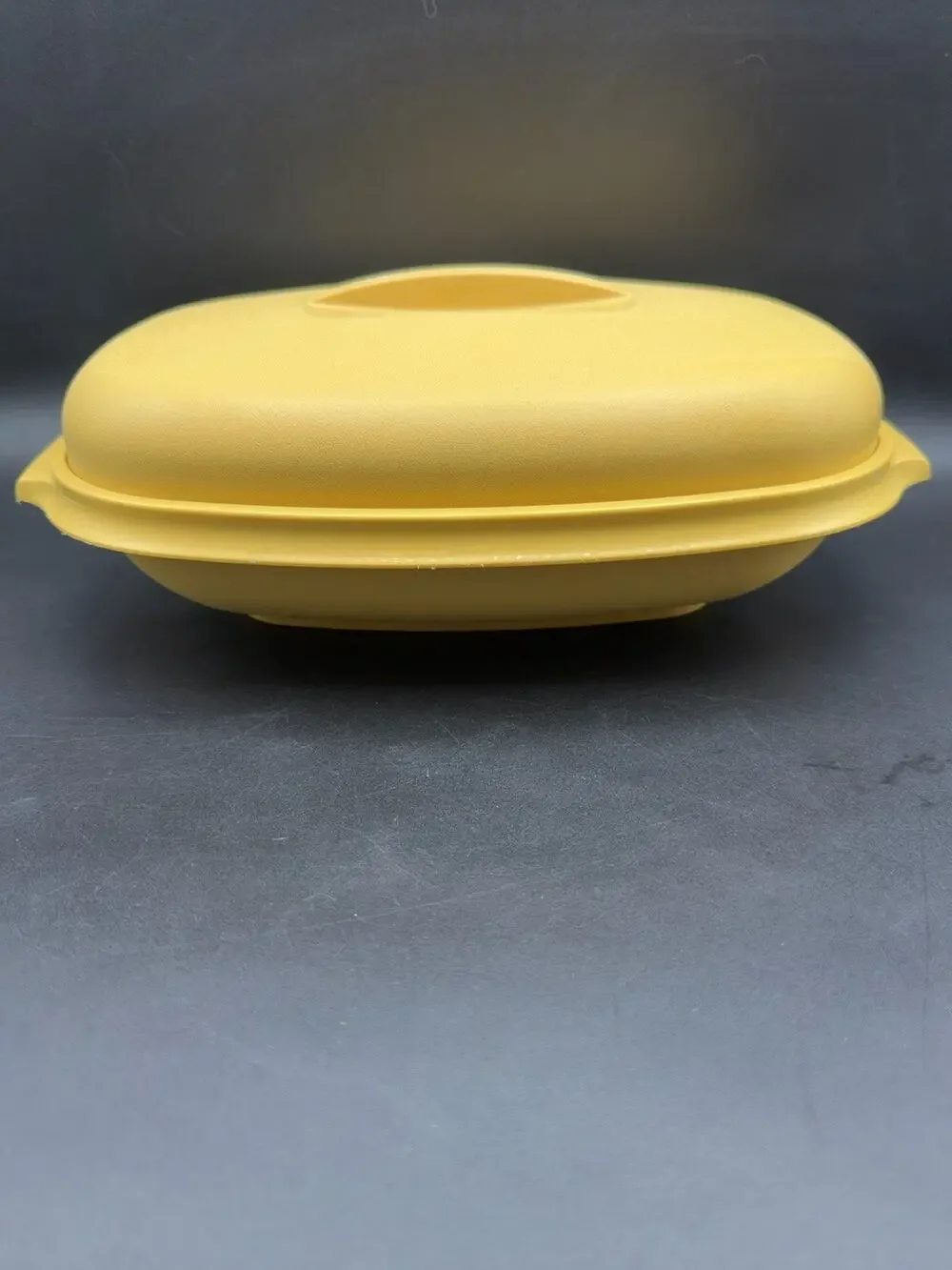 Vintage Tupperware Harvest Gold 3-Piece Vegetable & Rice Steamer / Server